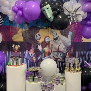 Nightmare Before Christmas backdrop